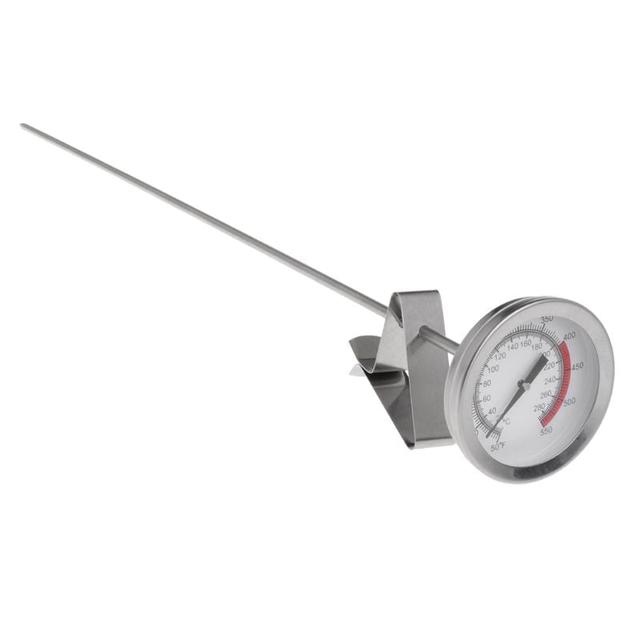 مقياس حرارة للحليب والقهوة Long Coffee Thermometer for Coffee Milk Pitchers - Saraya - SW1hZ2U6NTc1MDA5