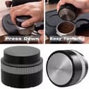 مكبس تامبر 58mm أسود Force Tamper Silver - Saraya