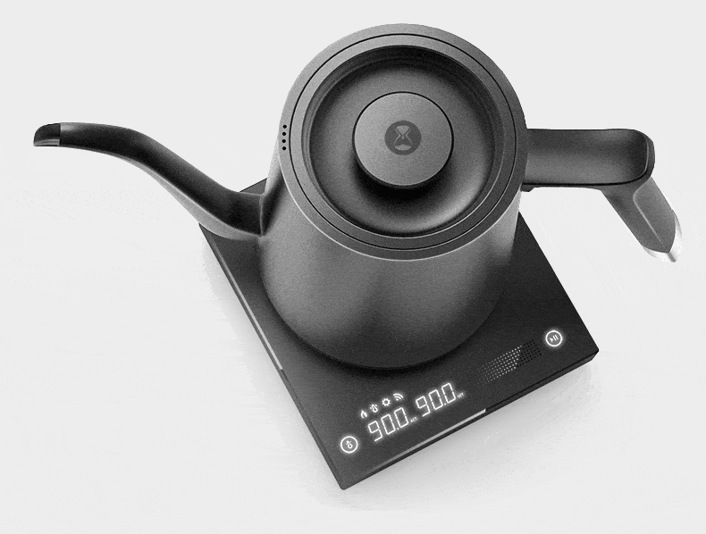 إبريق تقطير قهوة كهربائي 600 مل (إصدار منزلي) - أسود Timemore Smart Electric Pour Over Kettle (Home Version)