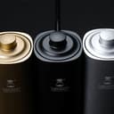 مطحنة قهوة يدوية شفرات فولاذية مطلية بالتيتانيوم بسعة 30 جرام معدنية  خشبية تايم مور Timemore Black & Wood G 30 Titanium Burrs G1 Plus Grinder