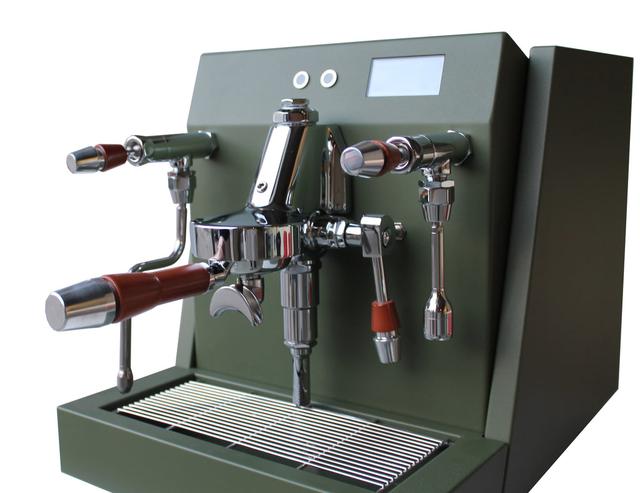 ماكينة اسبريسو - أخضر Vesuvius Dual Boiler Pressure Profiling Espresso Coffee Machine - SW1hZ2U6NTcyMTk2