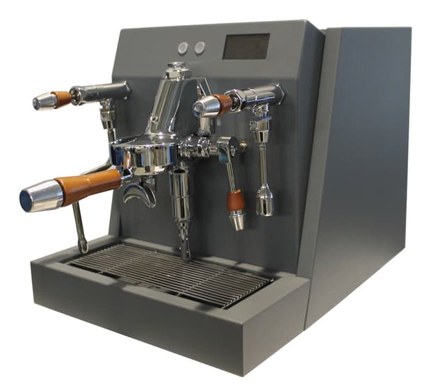 Vesuvius Dual Boiler Pressure Profiling Espresso Coffee Machine (Gray