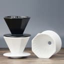 وعاء تقطير V60 للقهوة سيراميك سعة 4 أكواب Octagonal-Shaped Ceramic Dripper - Saraya