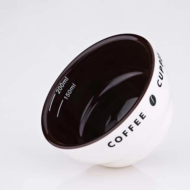 فنجان قهوة 200ml أبيض Coffee Cupping Bowl - Saraya - SW1hZ2U6NTcwMTM3