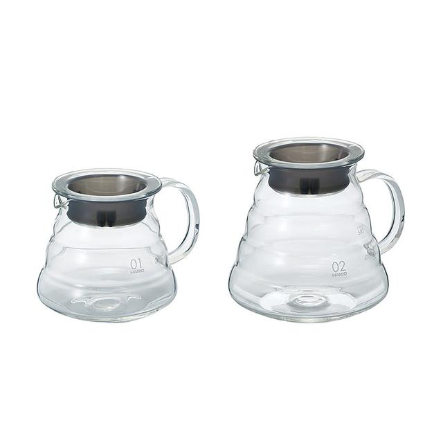 إبريق تقديم القهوة 600ml زجاج Glass Coffee Server 02 Clear - Saraya - SW1hZ2U6NTc1NTg3