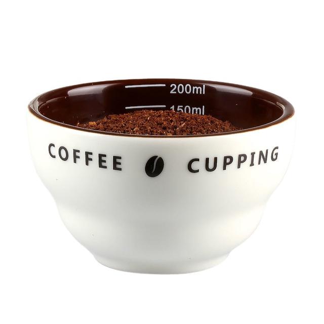 فنجان قهوة 200ml أبيض Coffee Cupping Bowl - Saraya - SW1hZ2U6NTcwMTI3