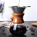 Saraya Chemex Style Pour Over Coffeemaker w/ Steel Filter - 600ml - SW1hZ2U6NTc0NjM2