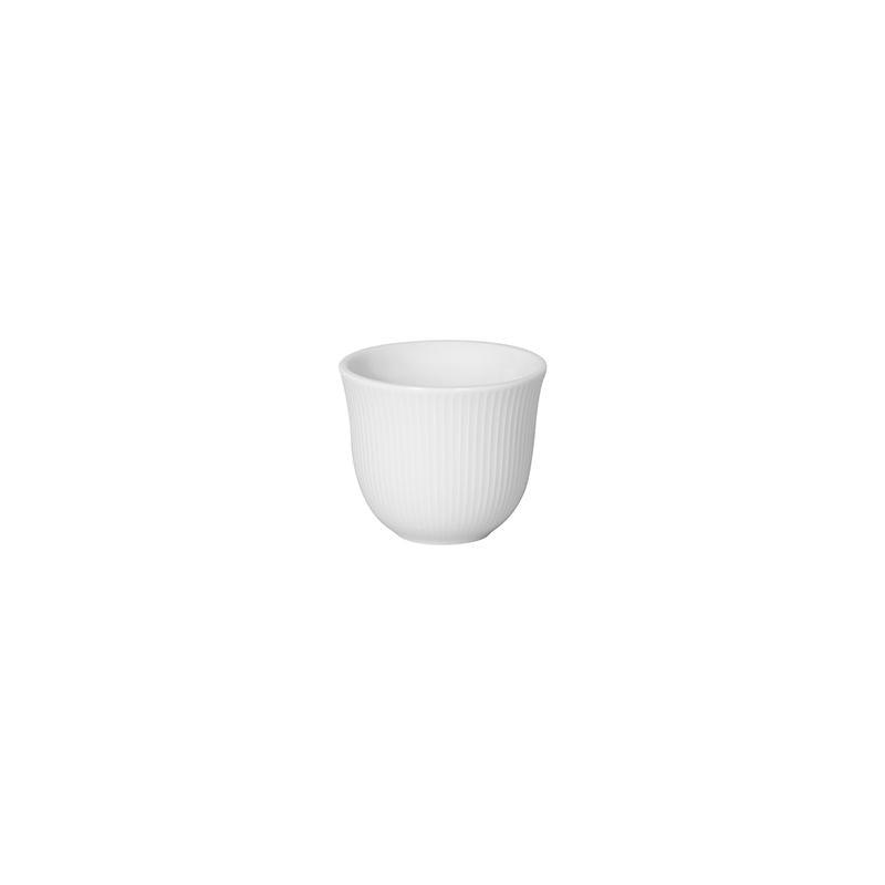 Loveramics Brewers Embossed Tasting Cup 80ml - White