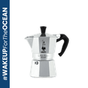 آلة صنع اسبريسو يدوية لكوبين قهوة | Bialetti Moka Express Stovetop Espresso Maker