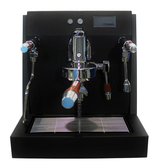 Vesuvius Dual Boiler Pressure Profiling Espresso Coffee Machine (Black