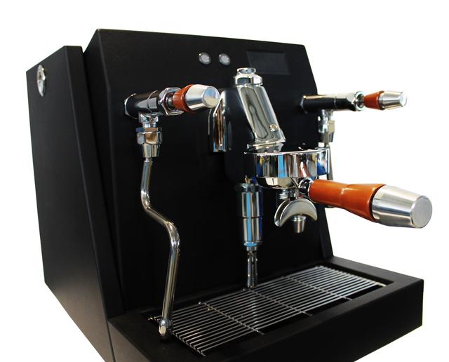 Vesuvius Dual Boiler Pressure Profiling Espresso Coffee Machine (Black