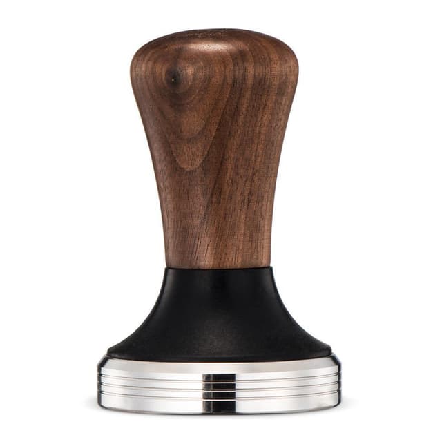 Barista Space New 58mm Smart Adjustable Handle Coffee Tamper - Wooden