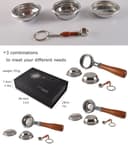 مقبض قهوة اسبريسو بورتفلتر 58mm مع فلتر E61 Portafilter Set - Saraya