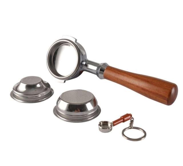 مقبض قهوة اسبريسو بورتفلتر 58mm مع فلتر E61 Portafilter Set - Saraya