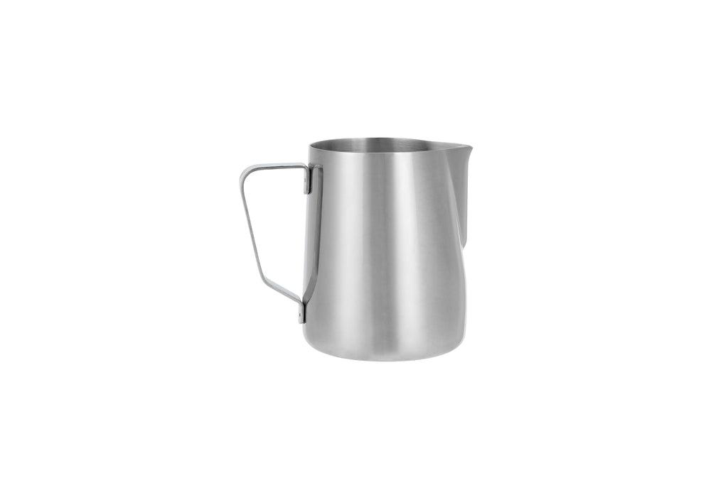 بيتشر حليب لتحضير القهوة 600 مل ستانلس ستيل | Crema Pro Polished Milk Jug Pitcher