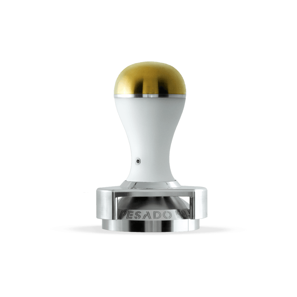 Pesado Tamper - White & Gold