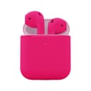 سماعات آبل ايربود الجيل 2 - وردي فسفوري Merlin Apple Airpods 2 Wireless Neon Pink