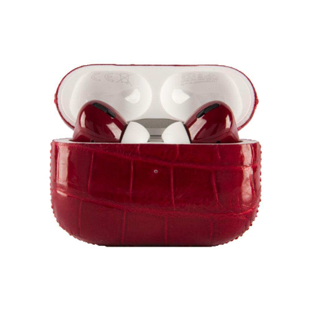 Merlin Apple Airpods Pro Alligator Red