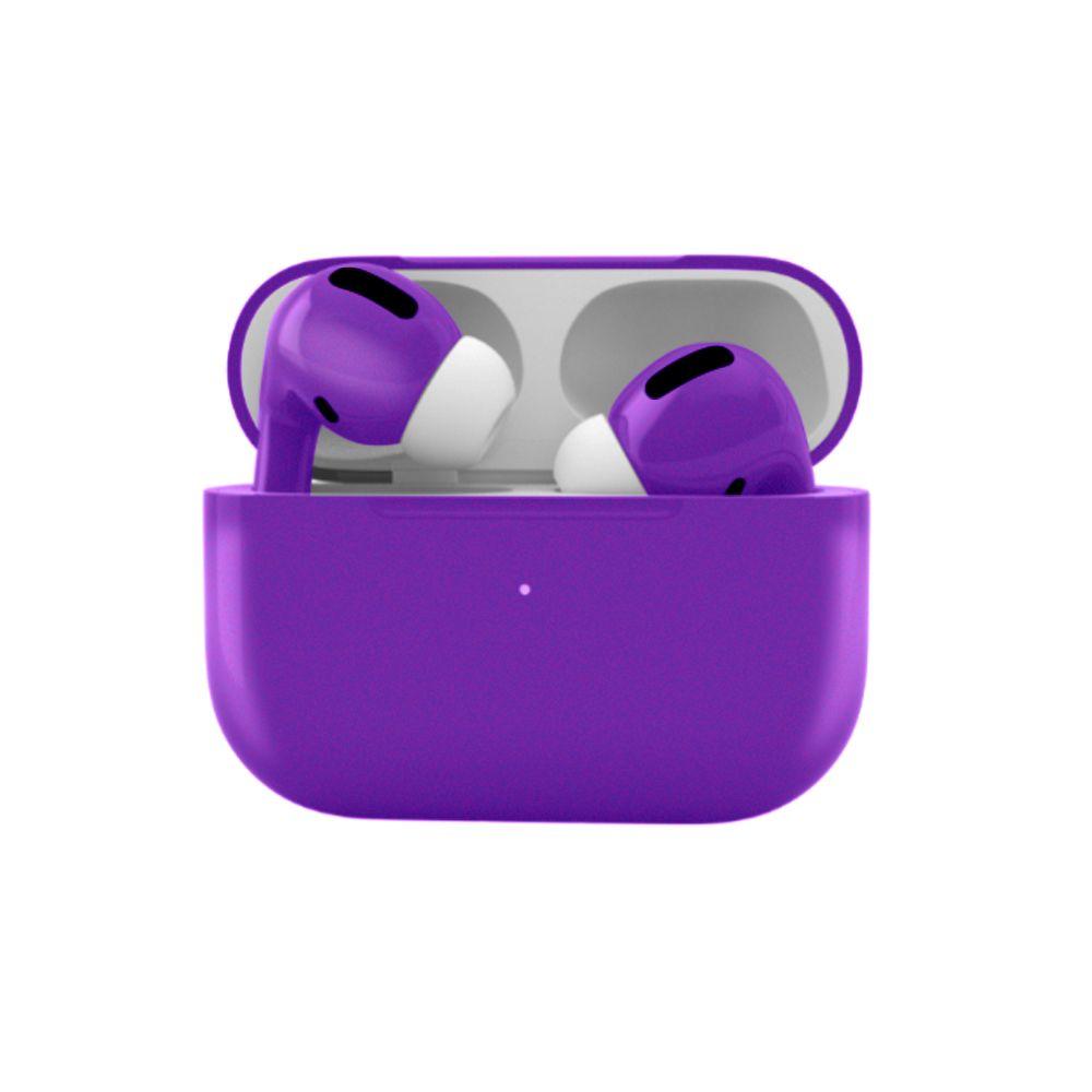 سماعات آبل ايربود برو - بنفسجي معدني Merlin Apple Airpods Pro Metallic Purple