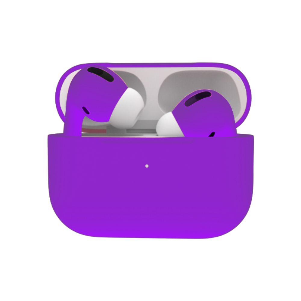 سماعات آبل ايربود برو - بنفسجي فسفوري Merlin Apple Airpods Pro Neon Purple