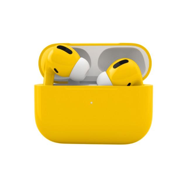 سماعات آبل ايربود برو - أصفر لامع Merlin Apple Airpods Pro Yellow Glossy - SW1hZ2U6NTYwOTk2