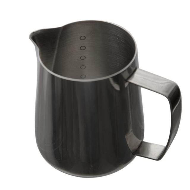 Barista Hustle Precision Milk Pitcher 400ml - Black - SW1hZ2U6NTY5NzMy