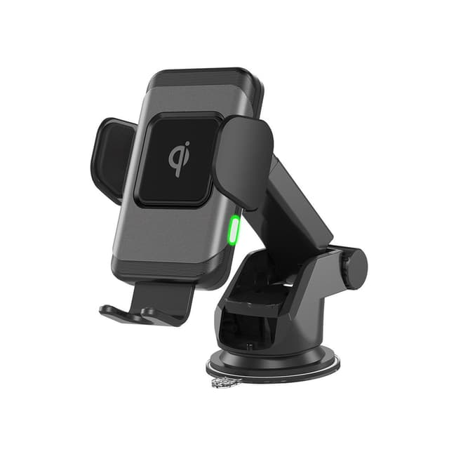 شاحن سيارة لاسلكي وستاند للموبايل Bolt Airmount Wireless Car Charger with automatic clamps - merlin