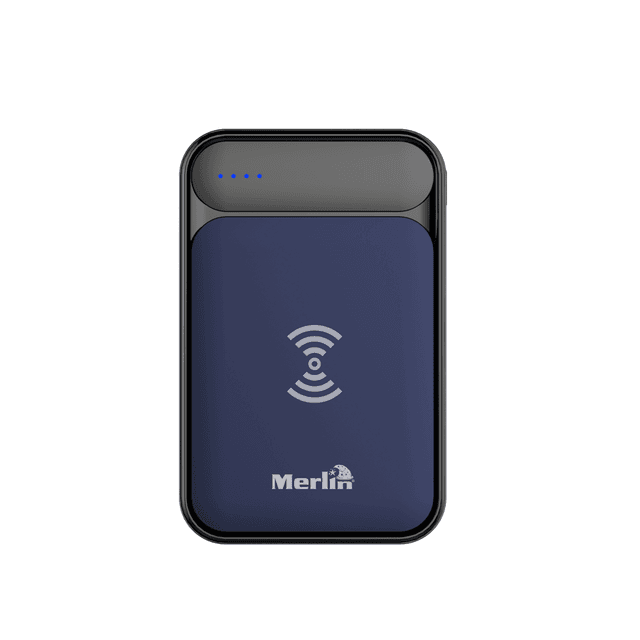 باور بانك 4000mAh لاسلكي Flash4k-Wireless Powerbank Pro - Merlin