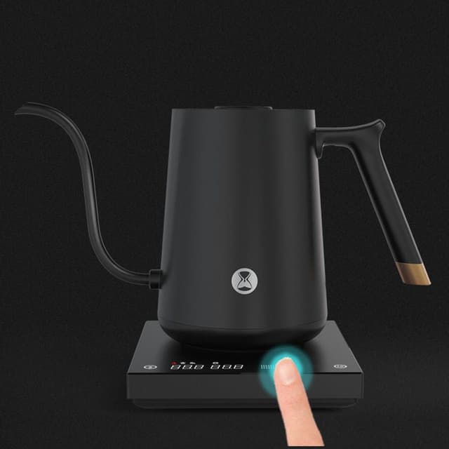 إبريق تقطير قهوة كهربائي 800 مل (إصدار تجاري) تايم مور - أسود Timemore Fish Smart Electric Pour Over Kettle (Commercial Version)