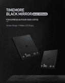 ميزان رقمي 2kg أبيض Black Mirror Scale Basic Version - Timemore