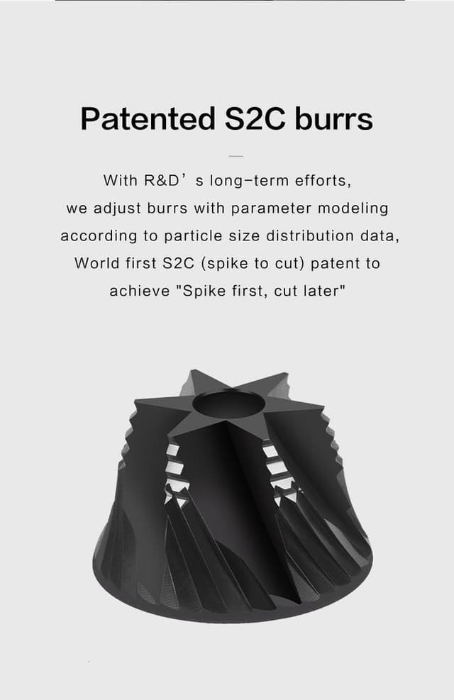 طاحونة قهوة مختصة 30 غرام أسود تايم مور Timemore Black 30gh Chestnut X