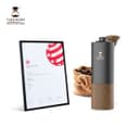 مطحنة قهوة يدوية - أسود و خشبي Timemore G1 Grinder - Black & Wood