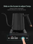 إبريق تقطير قهوة كهربائي 600 مل (إصدار منزلي) - أسود Timemore Smart Electric Pour Over Kettle (Home Version)