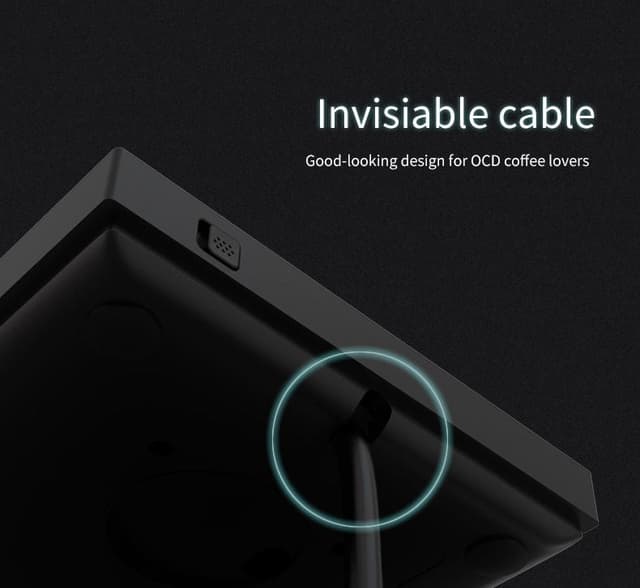 إبريق تقطير قهوة كهربائي 600 مل (إصدار منزلي) - أسود Timemore Smart Electric Pour Over Kettle (Home Version)