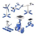 مجموعة روبوت تعليمي 6 في 1 يعمل بالطاقة الشمسية Merlin 6-IN-1 DIY Educational Solar Robot Kit