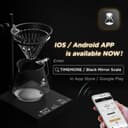 ميزان القهوة الذكي مع ستاند تقطير Mirror 2 Pour-over Coffee Scale - Timemore