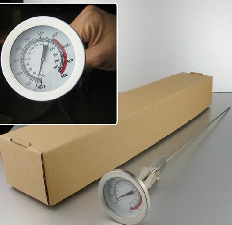 مقياس حرارة للحليب والقهوة Long Coffee Thermometer for Coffee Milk Pitchers - Saraya - SW1hZ2U6NTc1MDE1