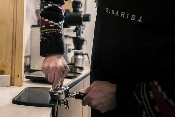 مكبس تامبر قهوة  58.5mm أبيض Tampers Handy - Sibarist