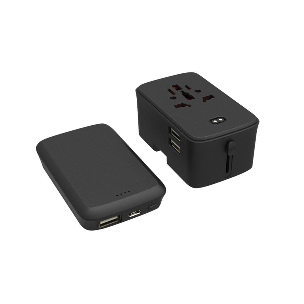 Merlin Travel Adapter + Power Bank