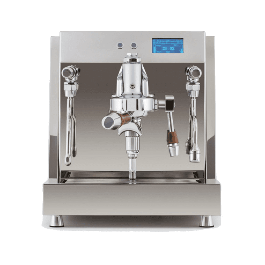ماكينة اسبريسو - معدني بمقابض خشبية Vesuvius Dual Boiler Pressure Profiling Espresso Coffee Machine