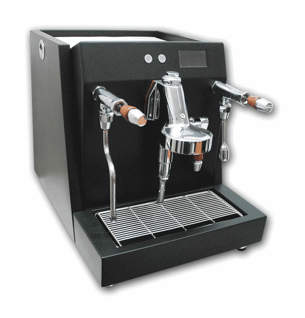 ماكينة اسبريسو - أسود Vesuvius Dual Boiler Pressure Profiling Espresso Coffee Machine