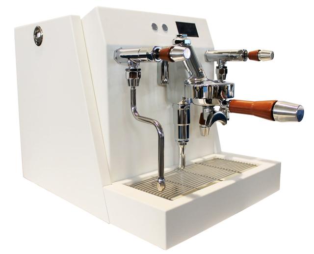 Vesuvius Dual Boiler Pressure Profiling Espresso Coffee Machine (White) - SW1hZ2U6NTcyMTY5