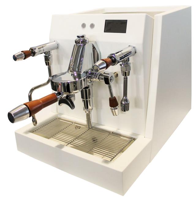 Vesuvius Dual Boiler Pressure Profiling Espresso Coffee Machine (White) - SW1hZ2U6NTcyMTcx