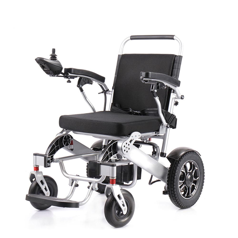 كرسي متحرك كهربائي لكبار السن وذوي الاحتياجات الخاصة قابل للطي كول بيبي COOLBABY DDLY01 Lightweight Folding Electric Wheelchair Intelligent Aluminum