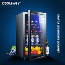 Cool Baby COOLBABY CZBX20 Household Wine Cooler Wine Cabinet Refrigerator Beverage Cooler Four-layer Mini Refrigerator Small Wine Cellar - SW1hZ2U6NTkxMTM4