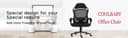 Cool Baby COOLBABY BGY04 Black Office Chair, Ergonomic Desk Chair, Computer Mesh Chair with Lumbar Support and Flip-up Arms