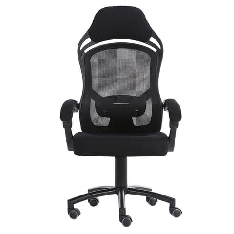 Cool Baby COOLBABY BGY04 Black Office Chair, Ergonomic Desk Chair, Computer Mesh Chair with Lumbar Support and Flip-up Arms