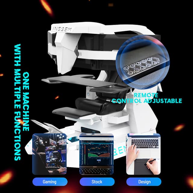 Cool Baby INGREM WLDHY Zero Gravity Reclining Gaming Workstation Game Chair Imperatorworks Ergonomic Gaming Chair With Heat And Massage