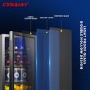 Cool Baby COOLBABY CZBX20 Household Wine Cooler Wine Cabinet Refrigerator Beverage Cooler Four-layer Mini Refrigerator Small Wine Cellar - SW1hZ2U6NTkxMTQy