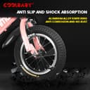 Cool Baby COOLBABY YL66 Kids Bike with Hand Brake and Basket for Ages 3-12 Years, 12/16 Inch Children Bikes Bicycles with Training Wheels and Fenders